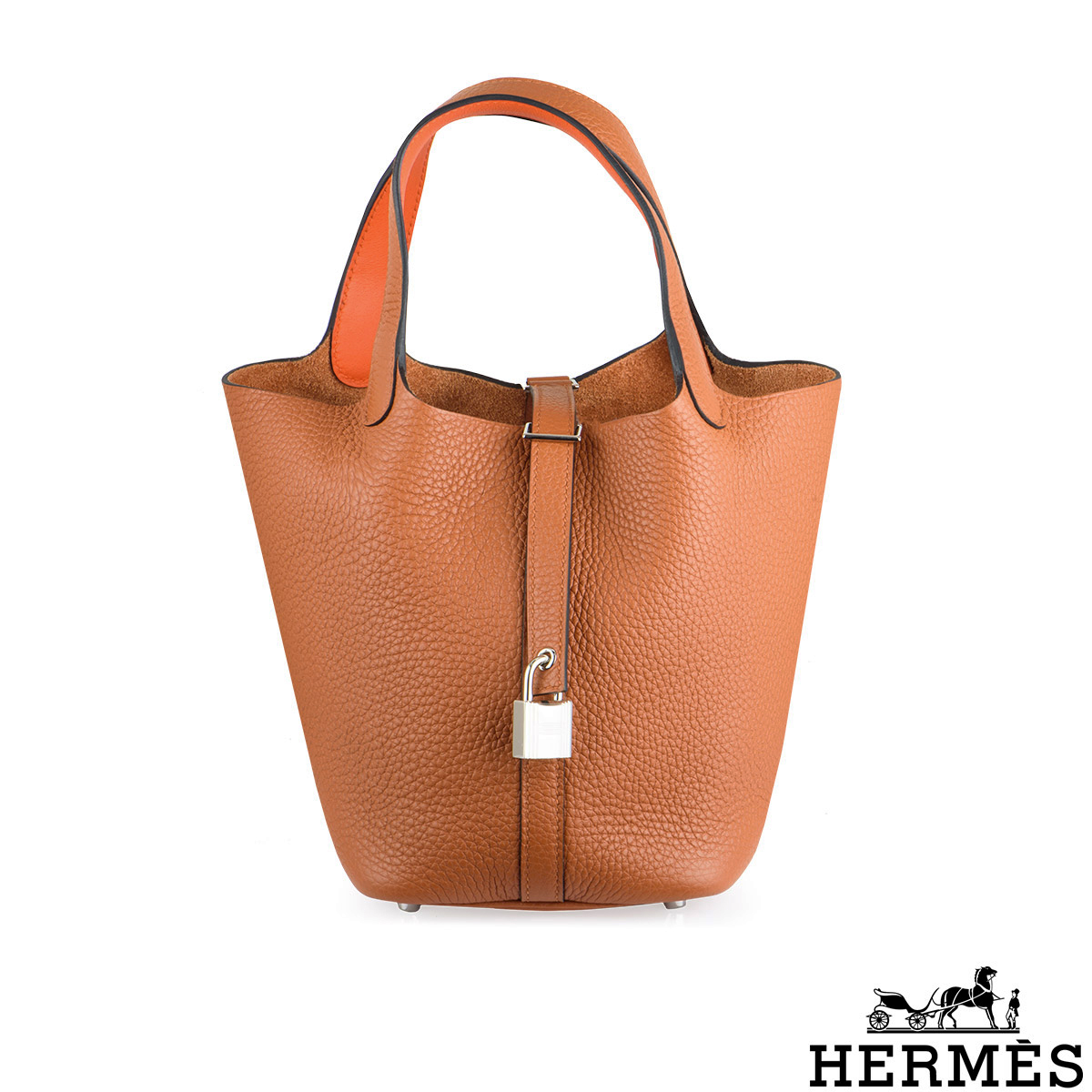 Hermès Picotin 18cm in Cuivre with Capucine ASL11867-FD – LuxuryPromise